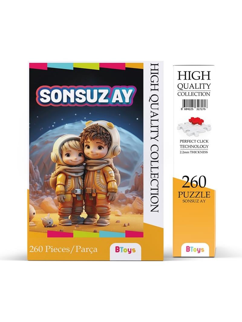 BTOYS 260 PARÇA PUZZLE SONSUZ AY 9093