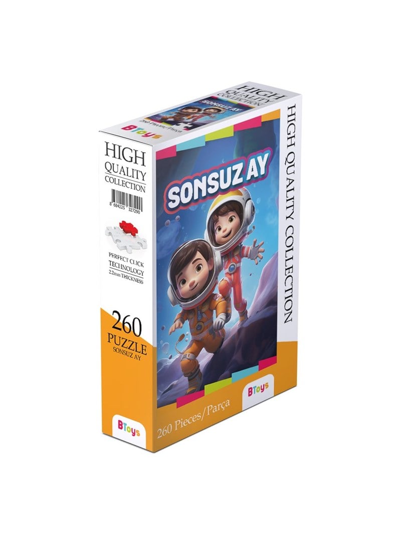 BTOYS 260 PARÇA PUZZLE SONSUZ AY 9095
