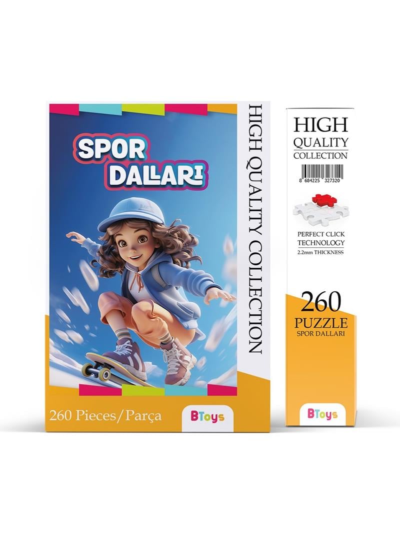 BTOYS 260 PARÇA PUZZLE SPOR DALLARI 9098
