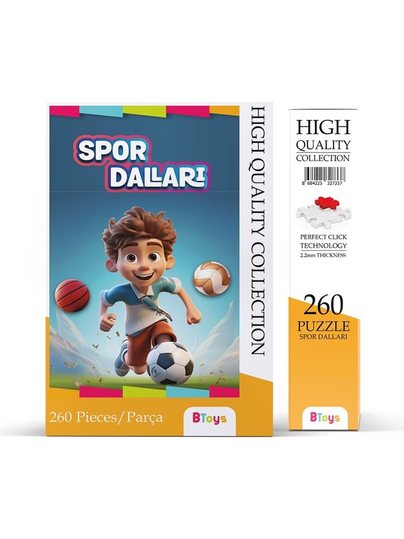 BTOYS 260 PARÇA PUZZLE SPOR DALLARI 9099