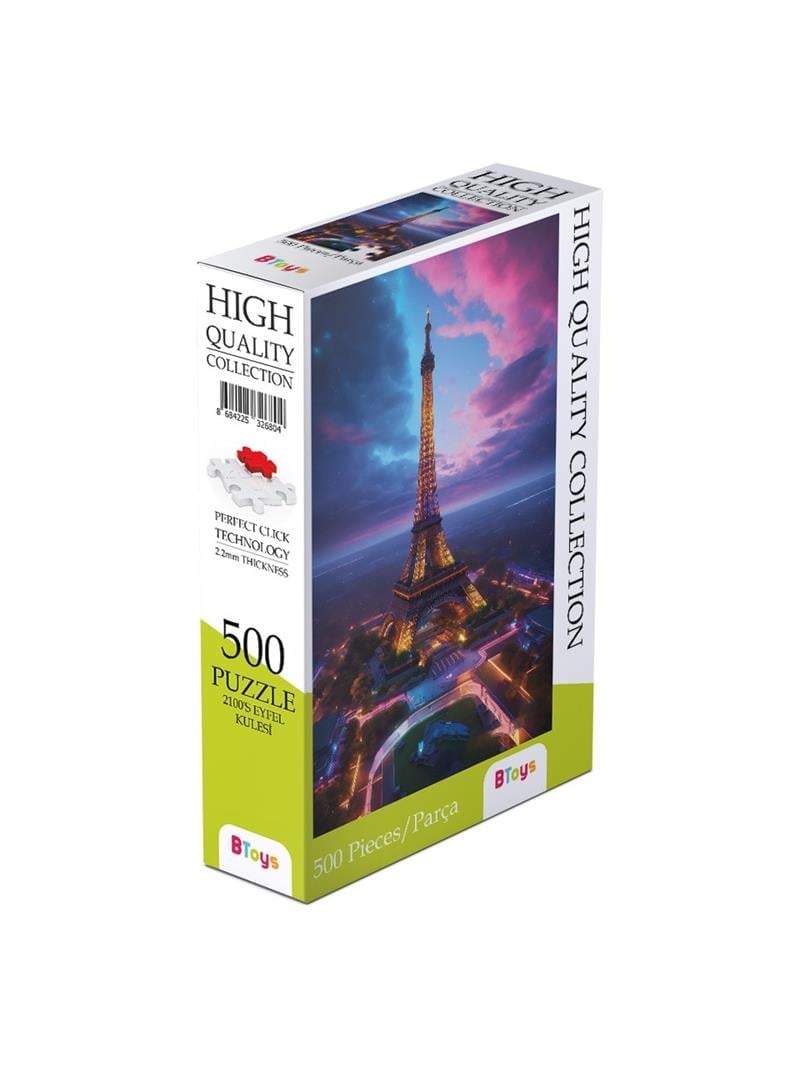 BTOYS 500 PARÇA PUZZLE EYFEL KULESİ 2100 9059