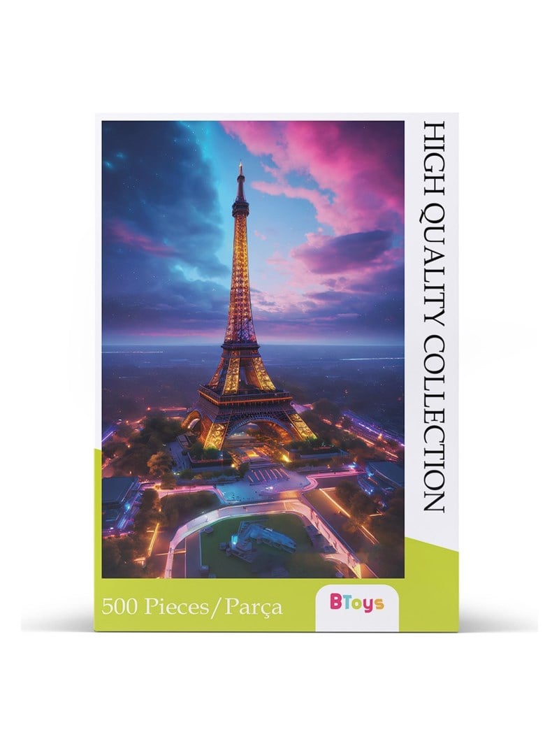 BTOYS 500 PARÇA PUZZLE EYFEL KULESİ 2100 9059