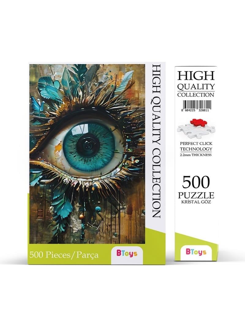 BTOYS 500 PARÇA PUZZLE KRİSTAL GÖZ 9038