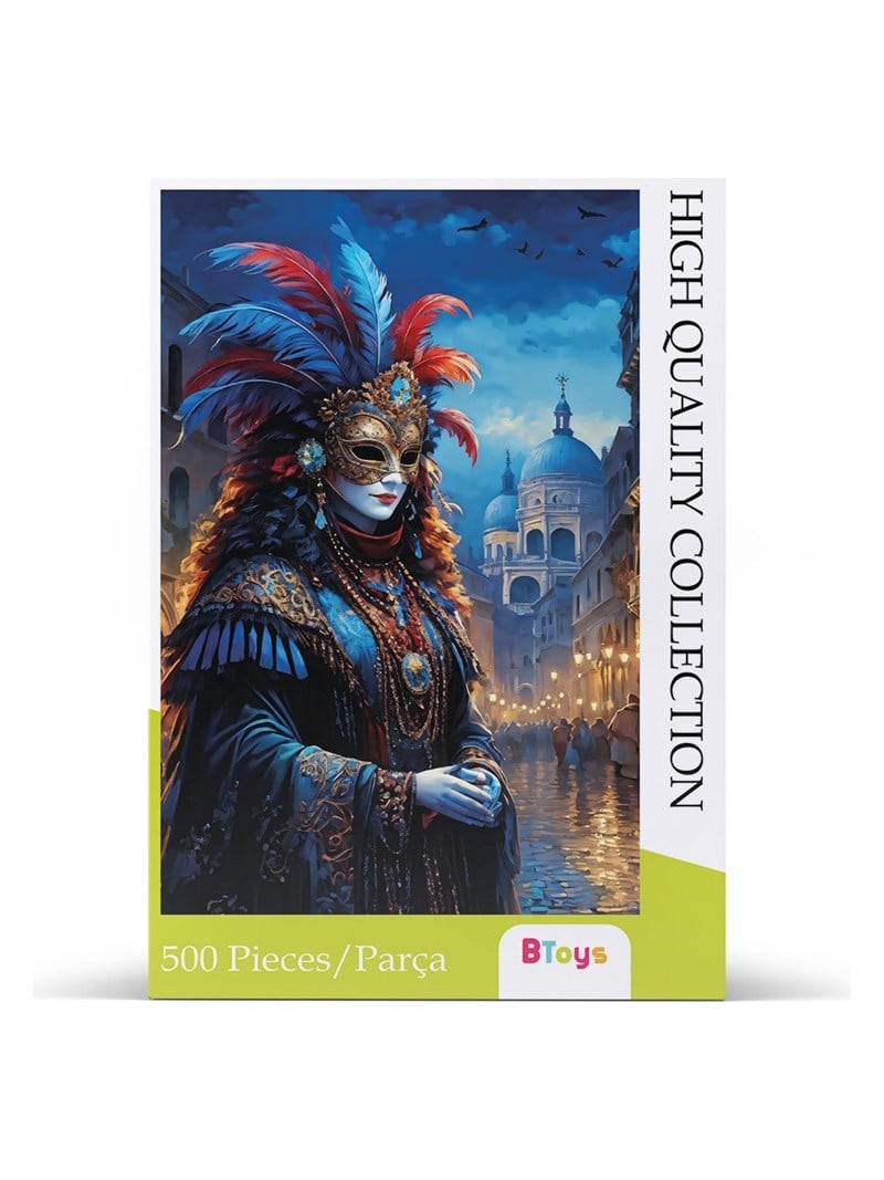 BTOYS 500 PARÇA PUZZLE MASKELİ ŞAMAN 9051