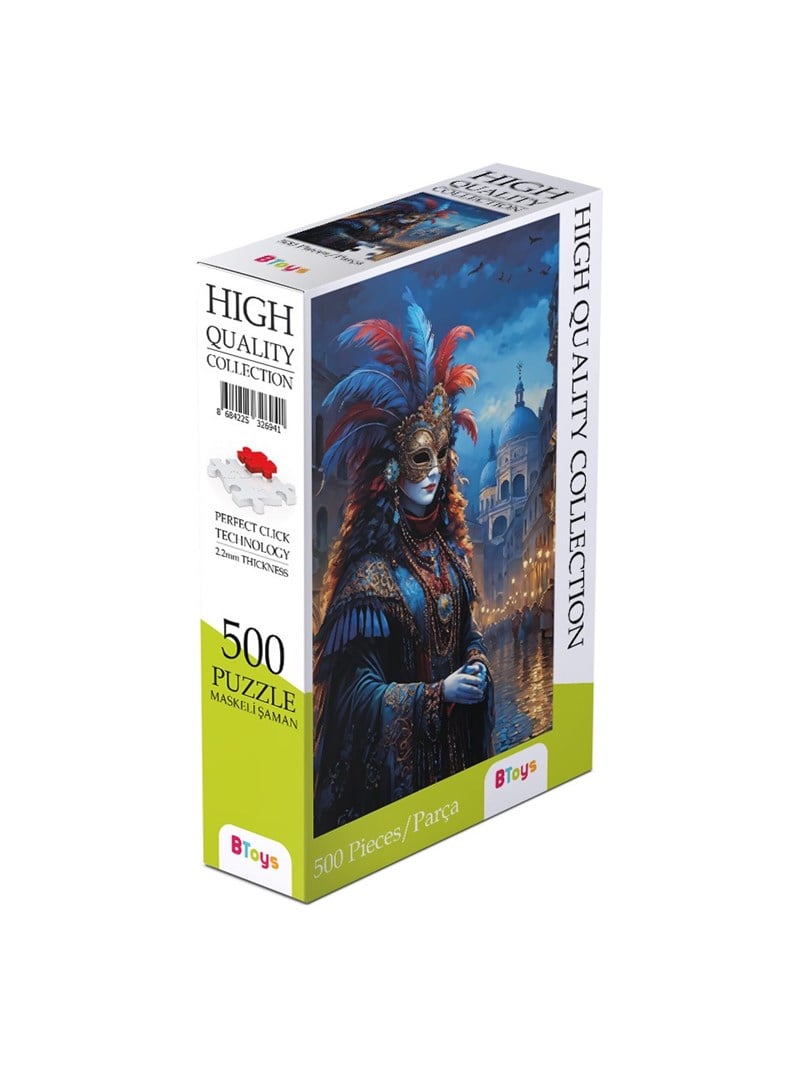 BTOYS 500 PARÇA PUZZLE MASKELİ ŞAMAN 9051