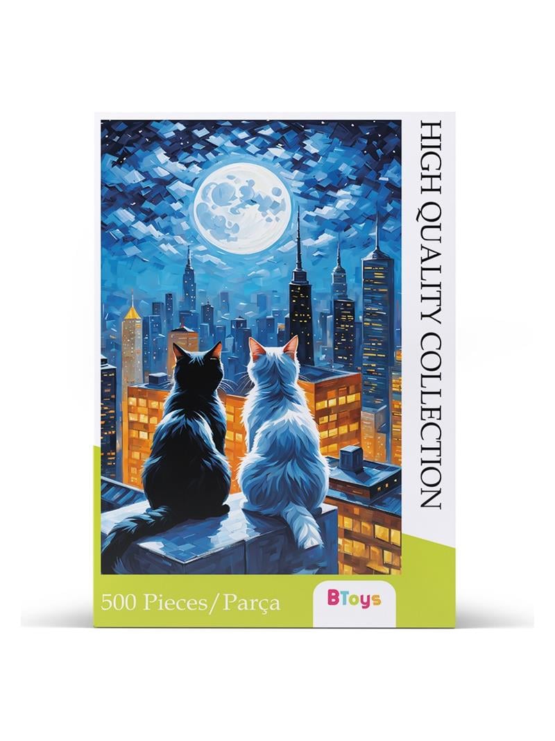 BTOYS 500 PARÇA PUZZLE TWO CATS 9040