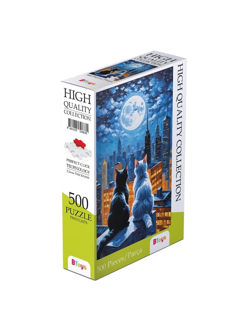 BTOYS 500 PARÇA PUZZLE TWO CATS 9040
