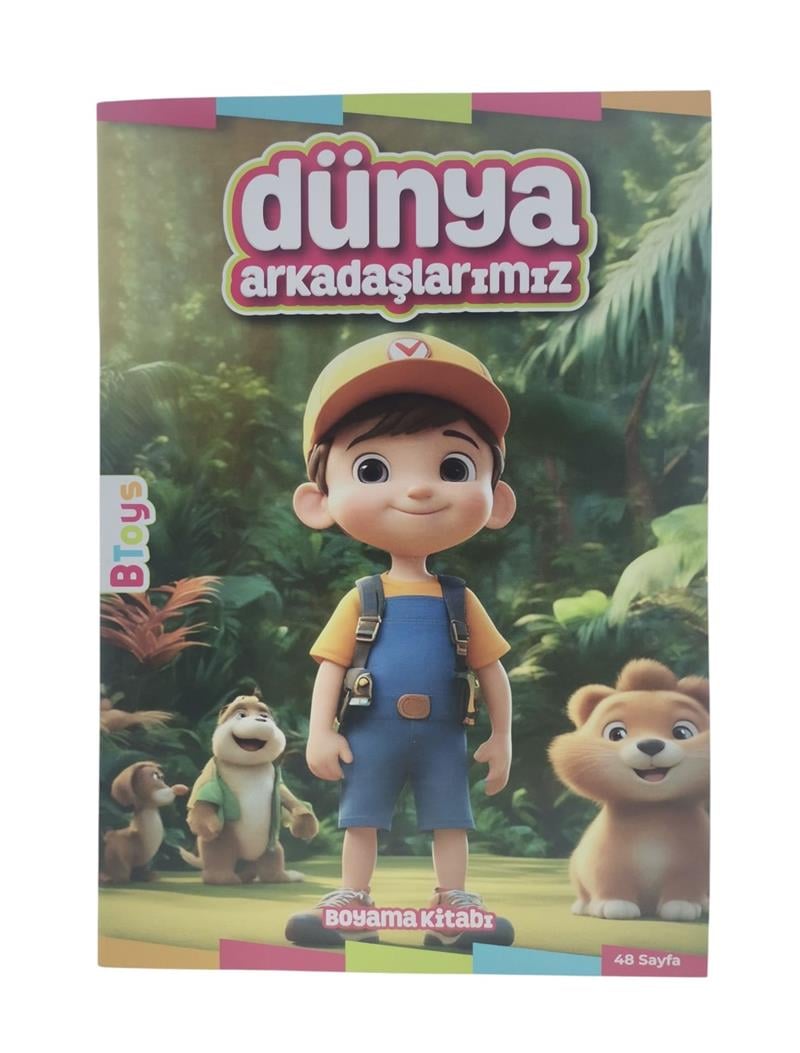 Btoys Dünya Arkadaşlarımız 48 Sayfa BT-T10116