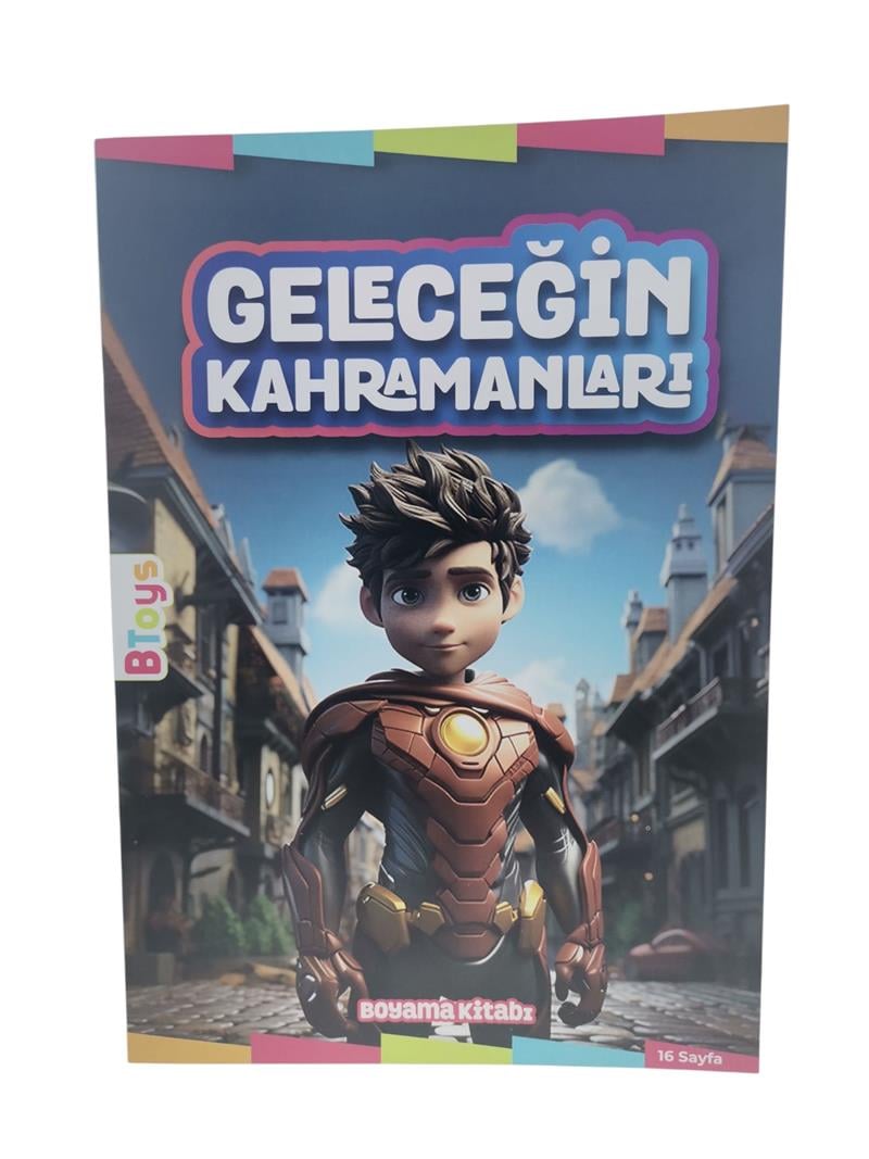 Btoys Geleceğin Kahramanları 16 Sayfa BT-T10089