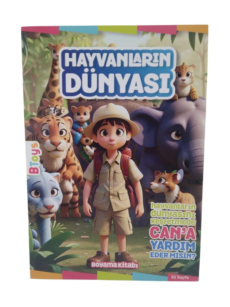 Btoys Hayvanların Dünyası 32 Sayfa BT-T10099