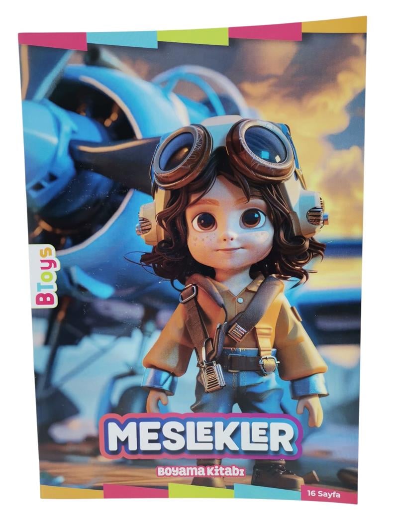 Btoys Meslekler 16 Sayfa BT-T10117