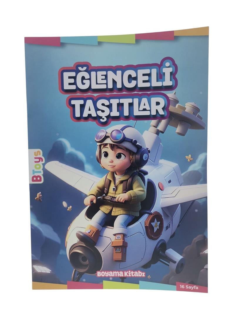 Btoys Taşıtlar 16 Sayfa BT-T10105