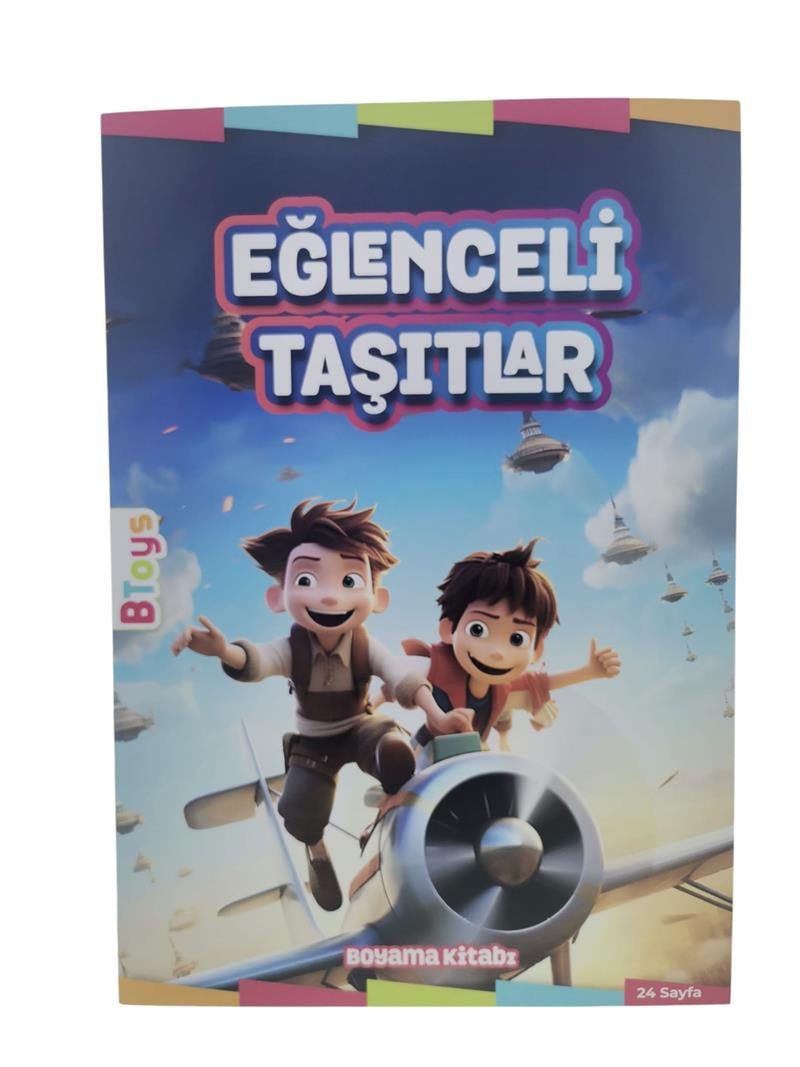 Btoys Taşıtlar 24 Sayfa BT-T10106