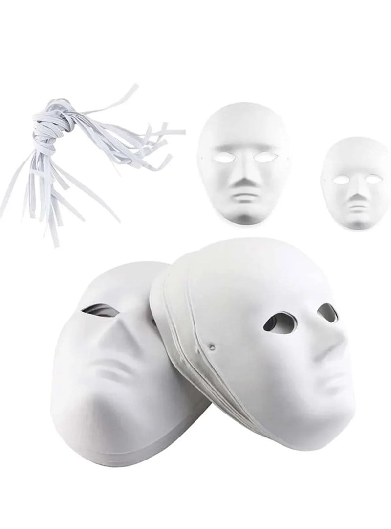 Bu-Bu Maske İnsan Yüzü Modeli (3028) 12'li Paket
