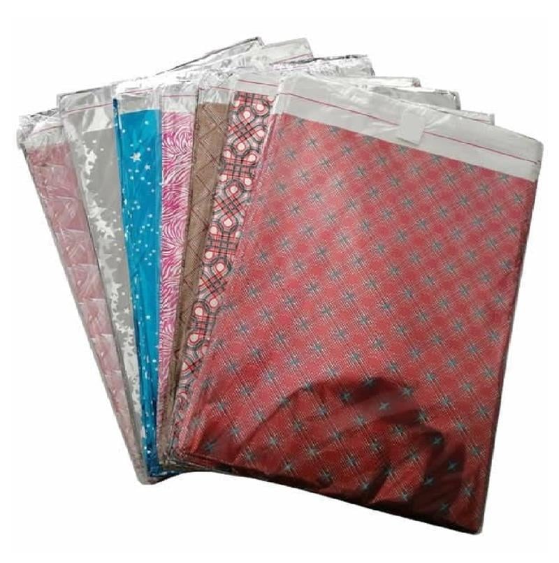 Buket BKT-802 Metalize Bantlı Poşet 11x12 Cm Desenli 100'lü