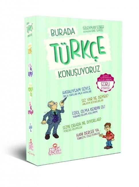 Burada Türkçe Konuşuyoruz (5 Kitap) Nesil Çocuk Yayınları