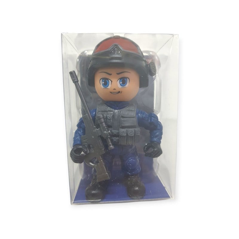 C Toys 8cm Special Police Collect Them All 4'lü Set