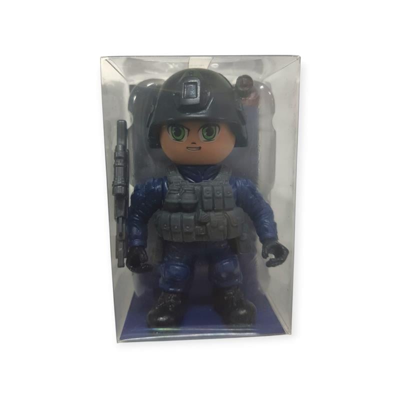 C Toys 8cm Special Police Collect Them All 4'lü Set