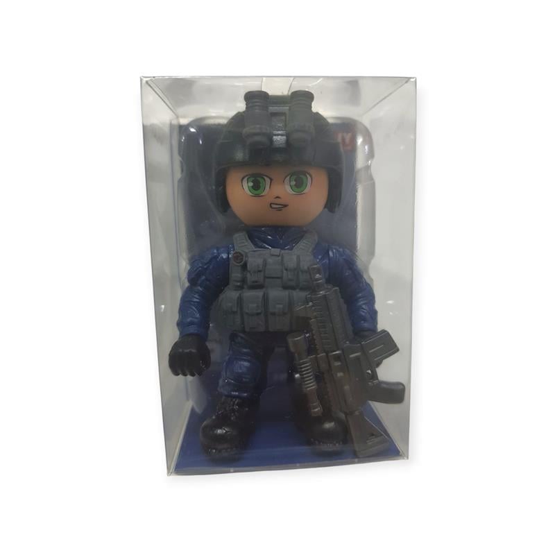 C Toys 8cm Special Police Collect Them All 4'lü Set