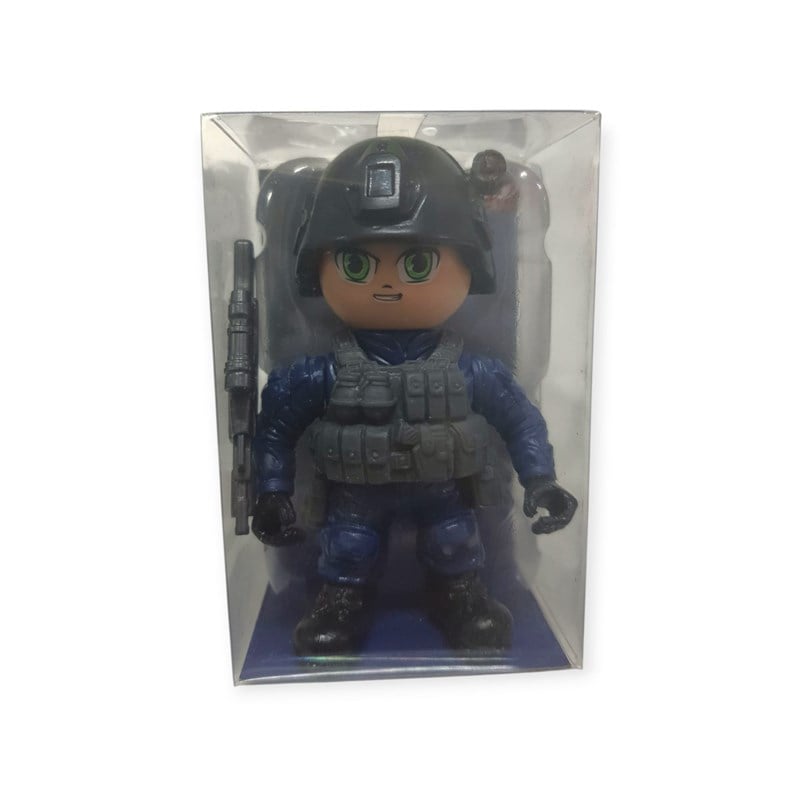 C Toys 8cm Special Police Collect Them All 4'lü Set