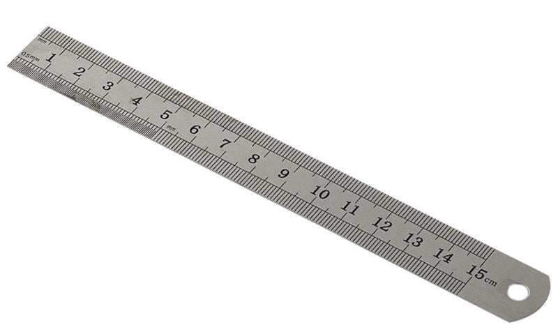 Cetvel Kraf Çelik 15 cm