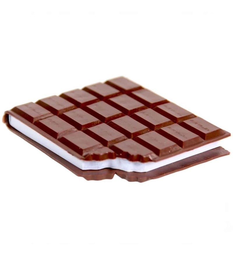 Chocolate Notebook Çikolata Görünümlü Not Defteri