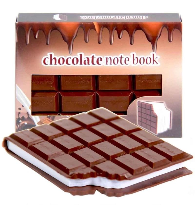 Chocolate Notebook Çikolata Görünümlü Not Defteri