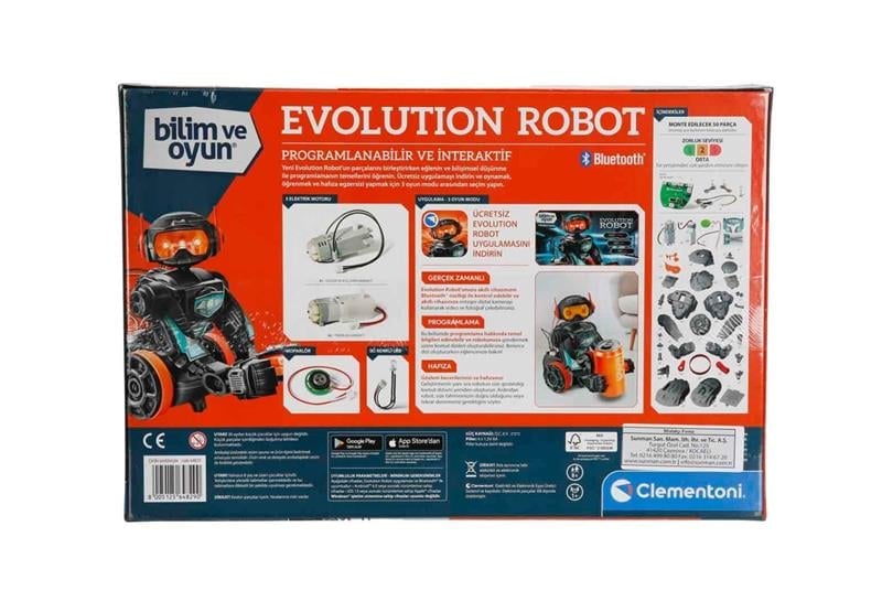 Clementoni 64829 Robotik Labarotuvarı Evolution Robot