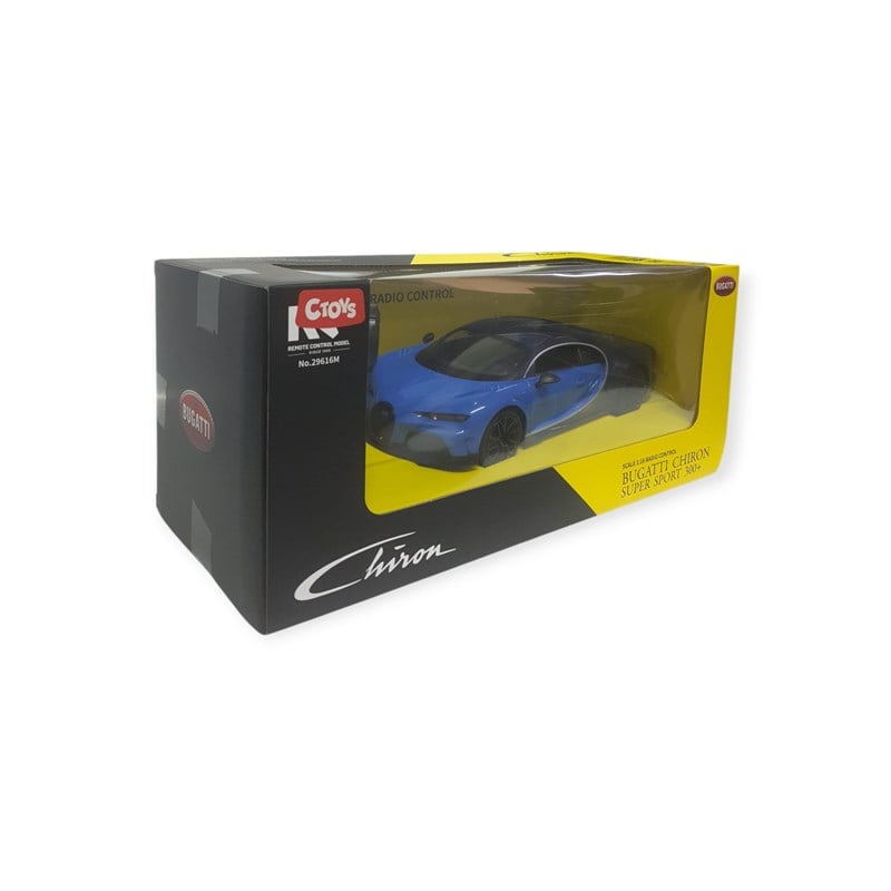Ctoy Bugatti Chiron Super Sport Uzaktan Kumandalı Usb Şarjlı Ve Işıklı Araba 2.4g 1:16