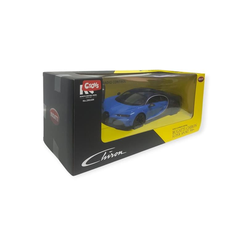 Ctoy Bugatti Chiron Super Sport Uzaktan Kumandalı Usb Şarjlı Ve Işıklı Araba 2.4g 1:16