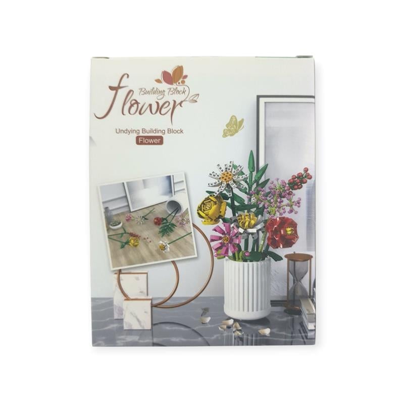Ctoy Building Block Flower 8'li Paket