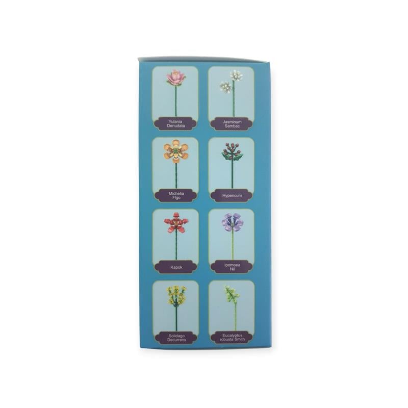 Ctoy Building Block Flower 8'li Paket