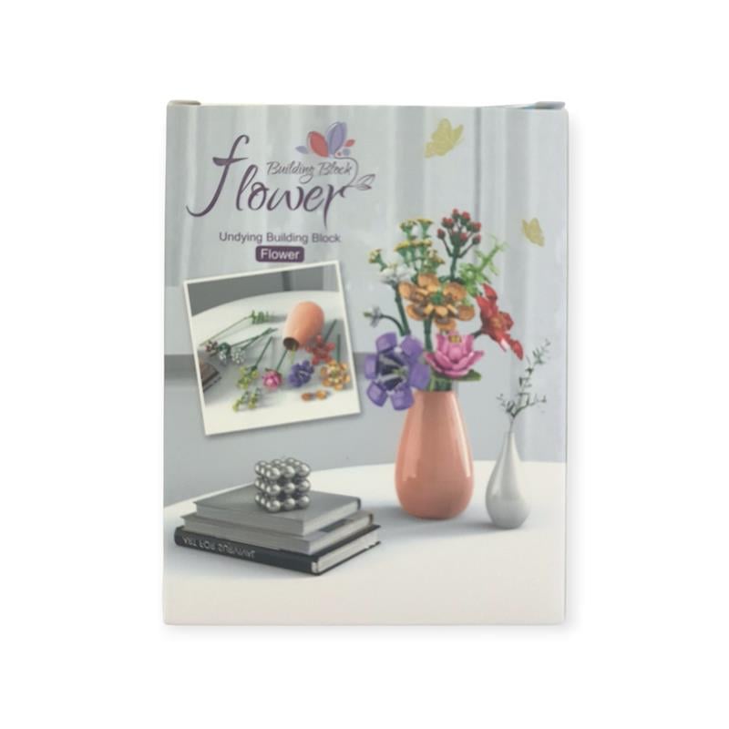Ctoy Building Block Flower 8'li Paket