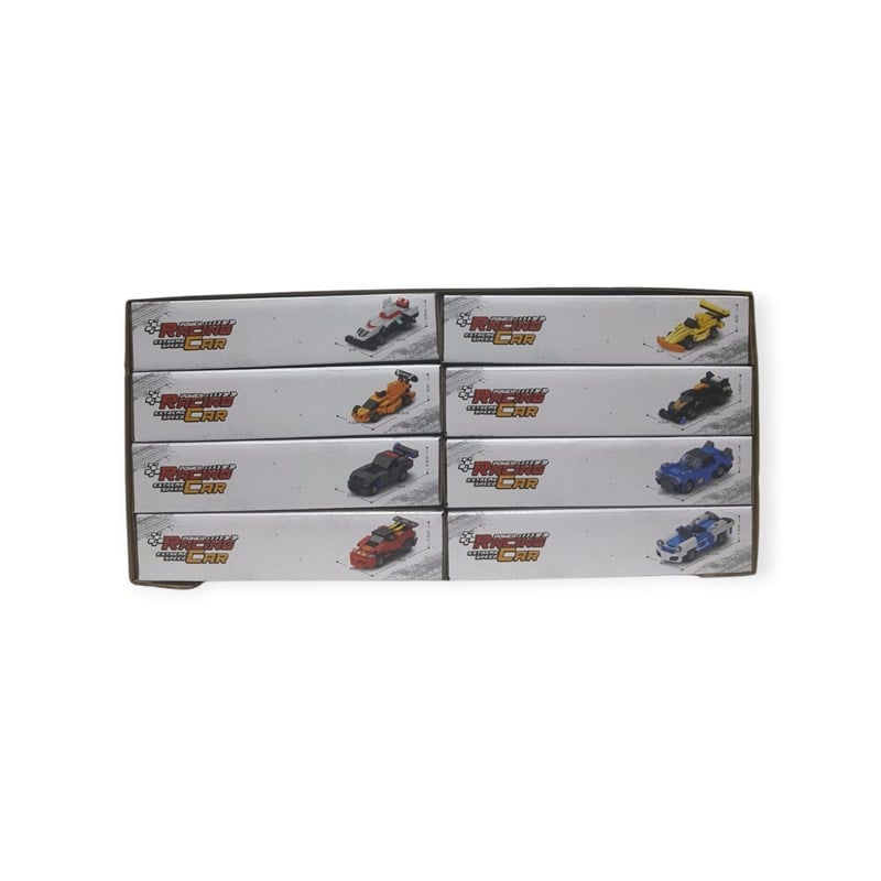 Ctoy- Dönüşebilen Yarış Araçları 8'li Set