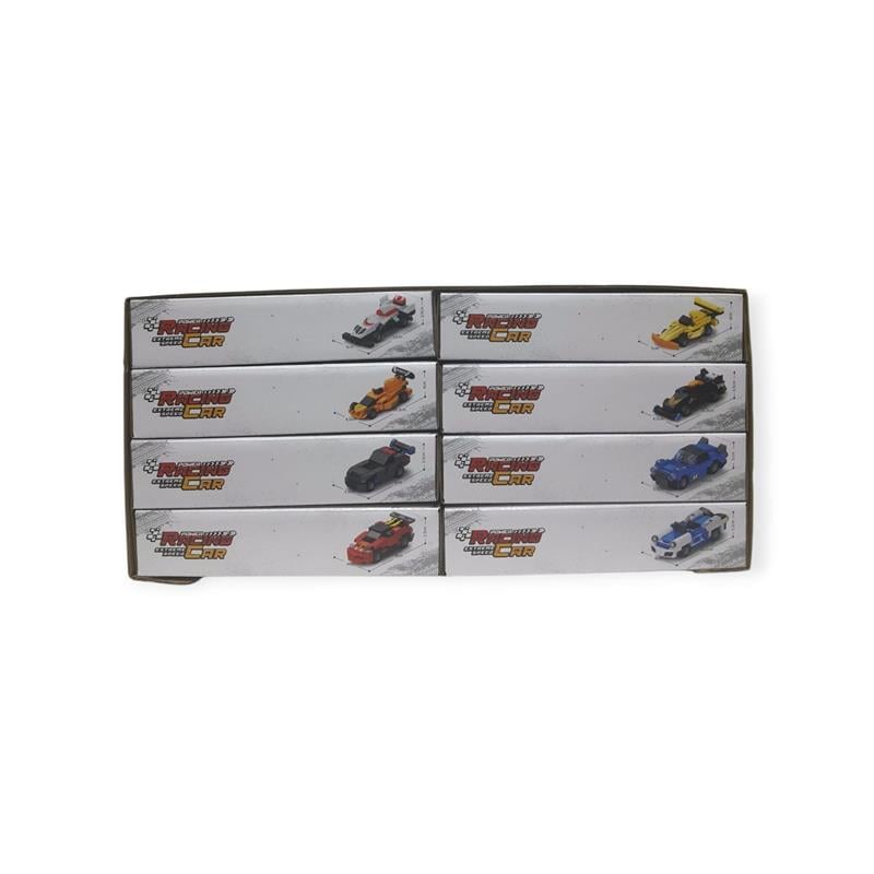 Ctoy- Dönüşebilen Yarış Araçları 8'li Set