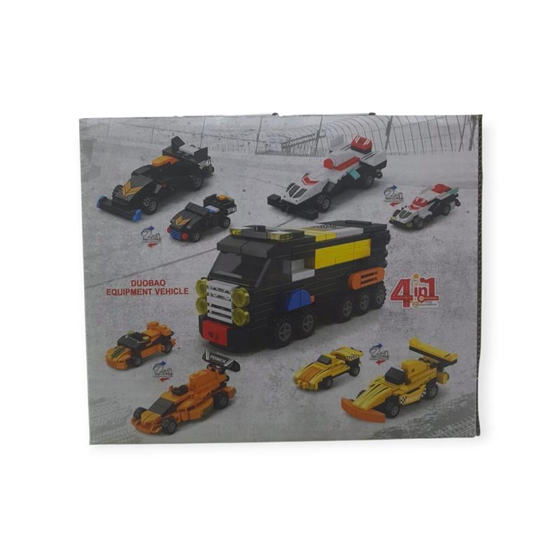 Ctoy- Dönüşebilen Yarış Araçları 8'li Set