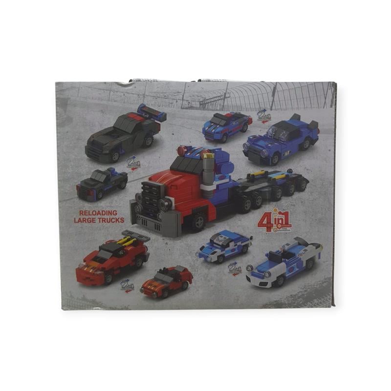 Ctoy- Dönüşebilen Yarış Araçları 8'li Set