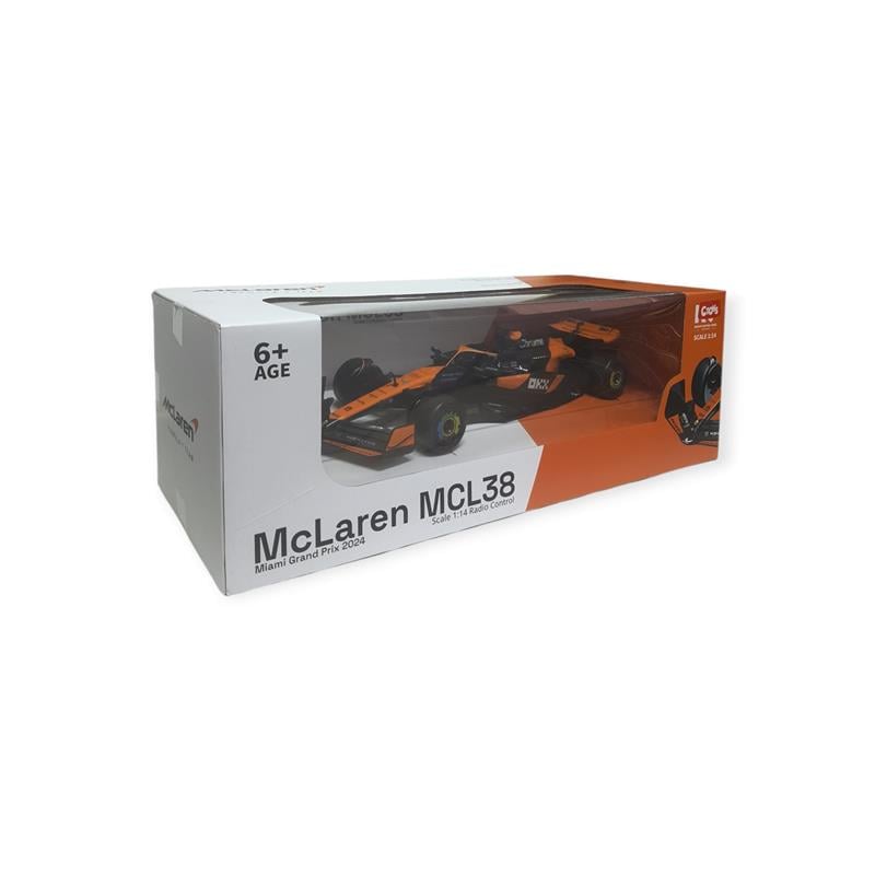 Ctoy Formula 1 Mclaren Mcl38 Uzaktan Kumandalı Usb Şarjlı Ve Işıklı Araba 2.4g 1:14