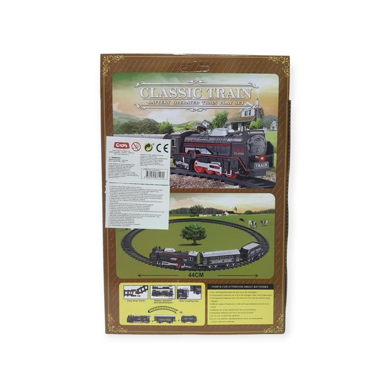 Ctoys Classic Train Tren Seti 9 Parça 