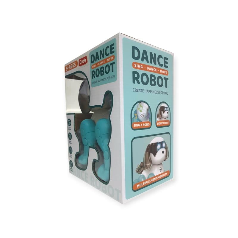 Ctoys Dance Işıklı Müzikli Dans Eden Robot Köpek Oyuncak 