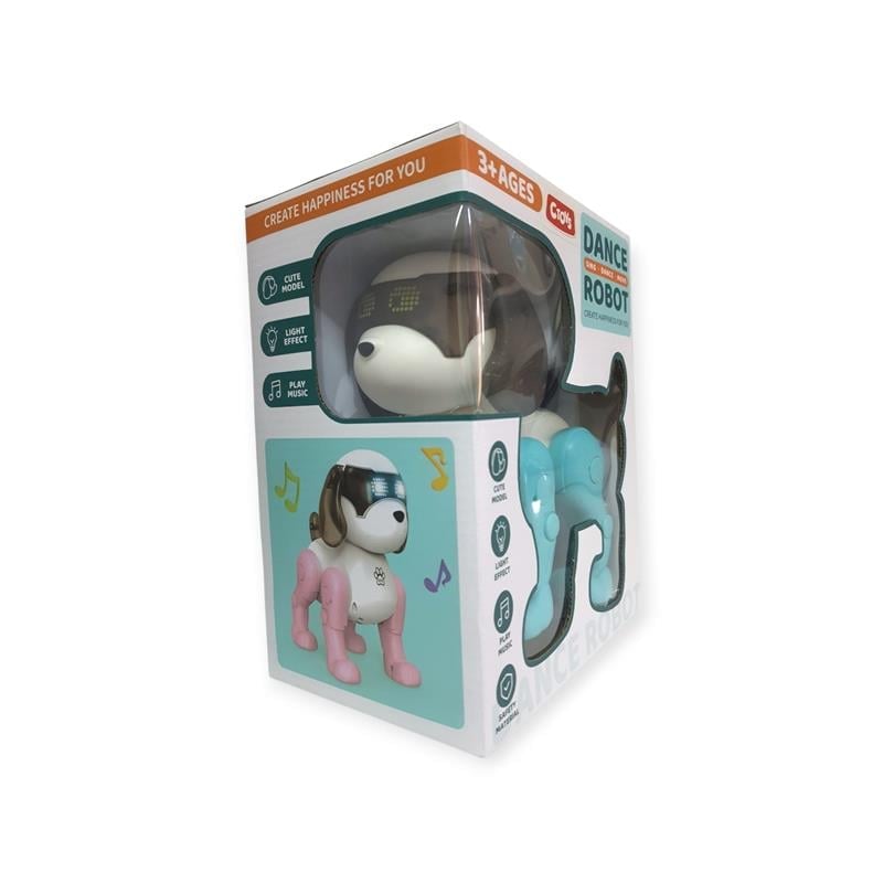 Ctoys Dance Işıklı Müzikli Dans Eden Robot Köpek Oyuncak 