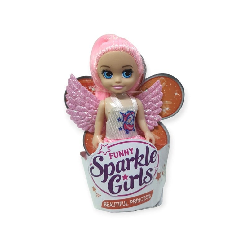 Ctoys Işıltılı Kanatlı Mini Bebek