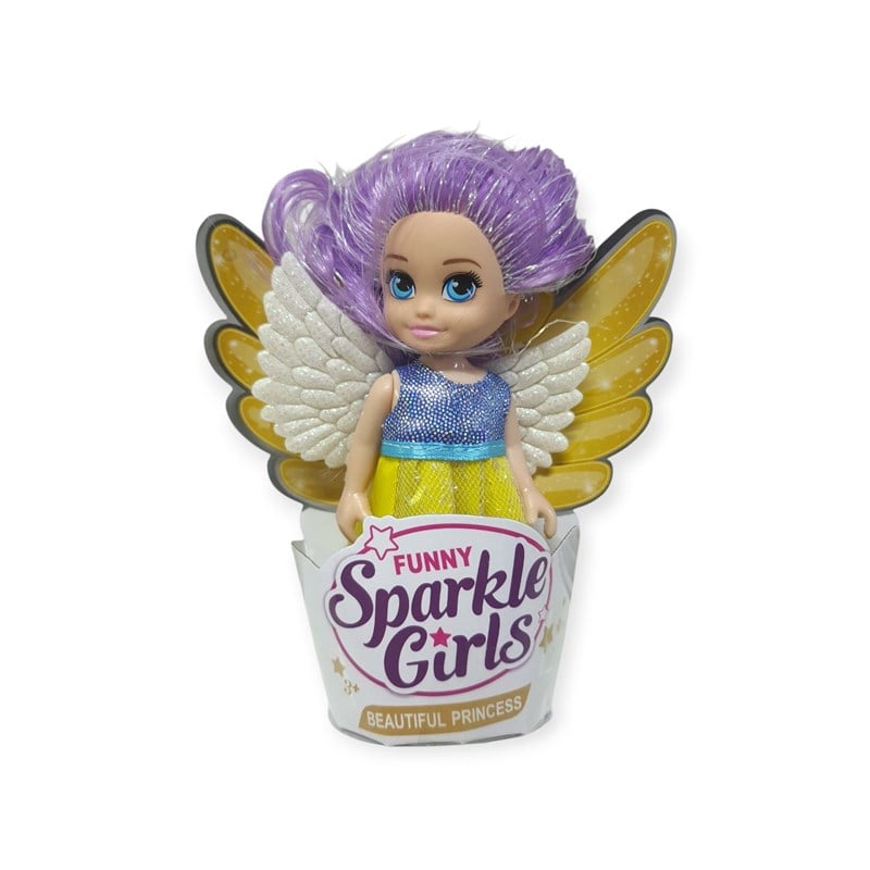Ctoys Işıltılı Kanatlı Mini Bebek
