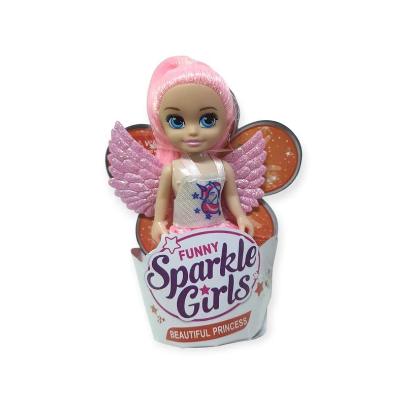 Ctoys Işıltılı Kanatlı Mini Bebek