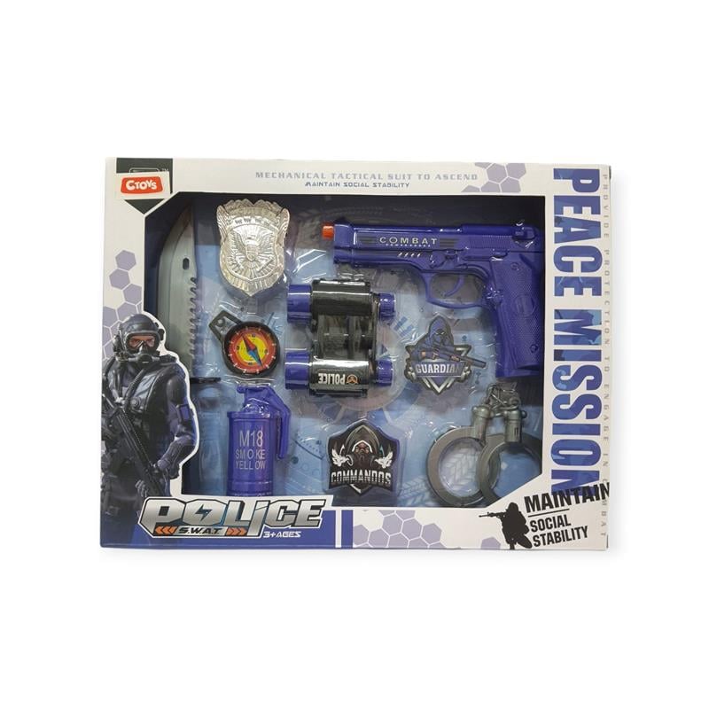 Ctoys Police Peace Mission Set Polis Oyuncak seti 