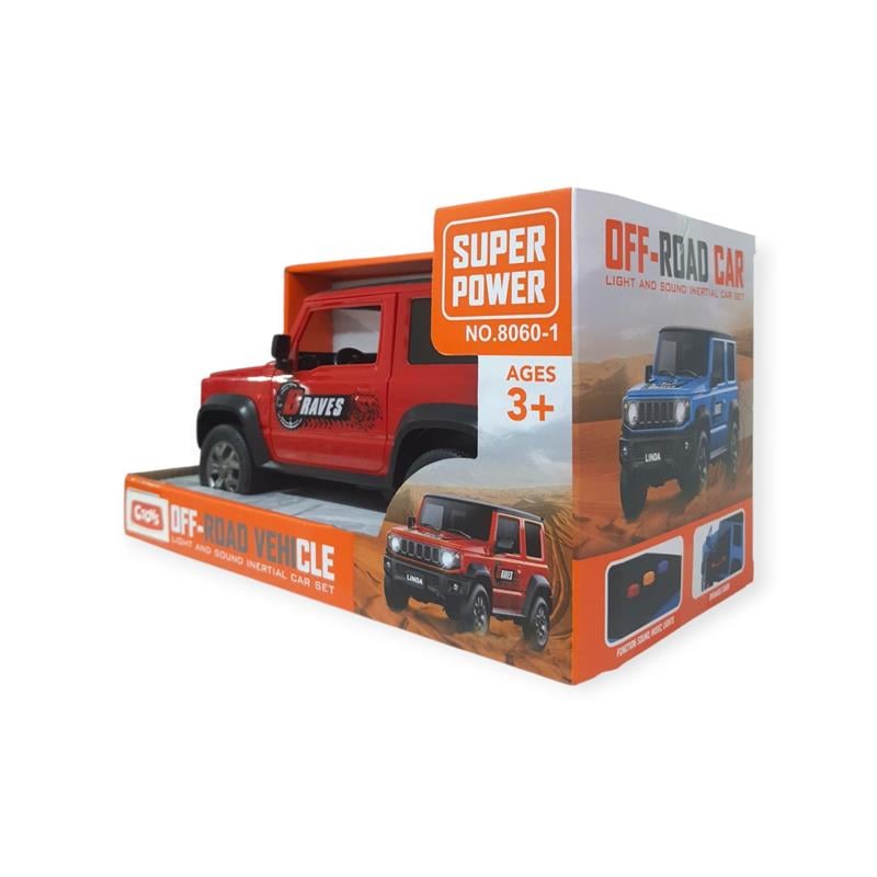 Ctoys Sesli ve Işıklı Off-Road Jeep Oyuncak
