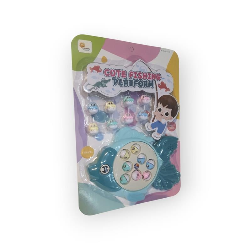 CUTE FİSHİNG PLATFORM DÖNERLİ BALIK TUTMA OYUNU 
