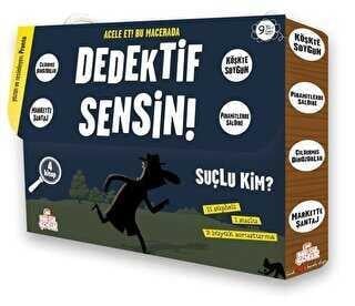 Dedektif Sensin 4 Kitap Takım / Nesil Çocuk Yayınları