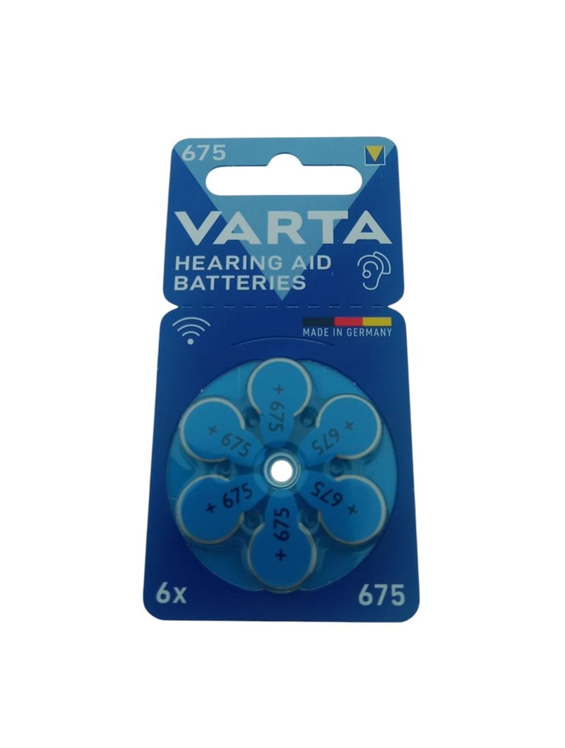 Varta İşitme Pili 675 6'lı Blister