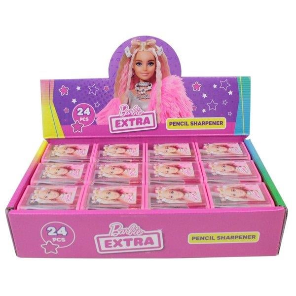 Dolphin Barbie B-436 Kalemtraş 2 Bıçaklı 24'lü Stand